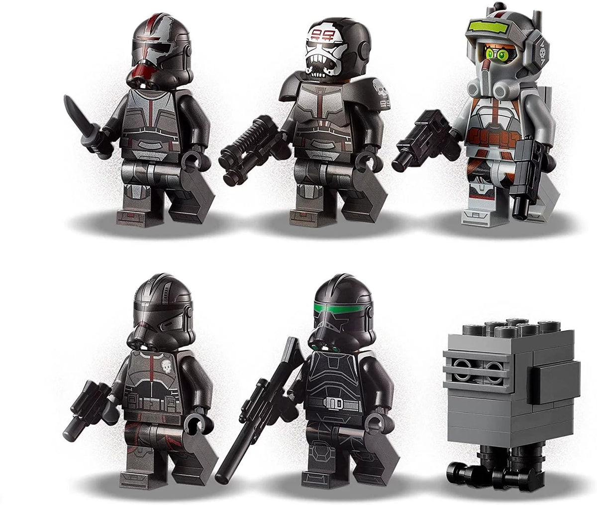 Star Wars Attack Shuttle Building Toy Set with 5 Clones Minifigures I829