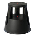 Black 2-Step Plastic Step Stool X346866