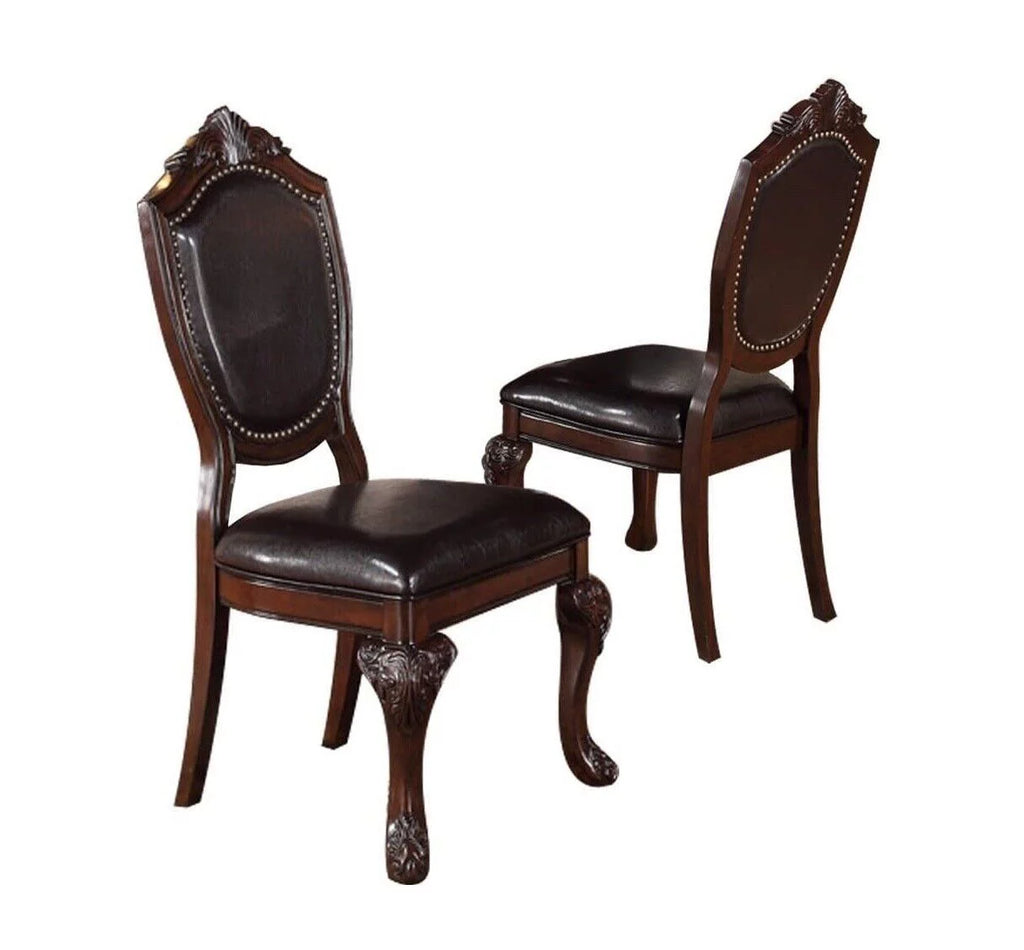 Brown Set of 2 Dining Chairs B8143