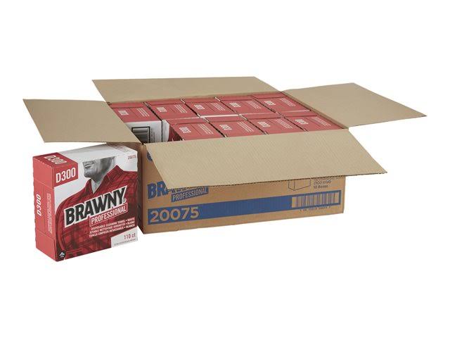 Industrial Medium Duty All Purpose Wipers, 110 sheets, 10 pack, White M297