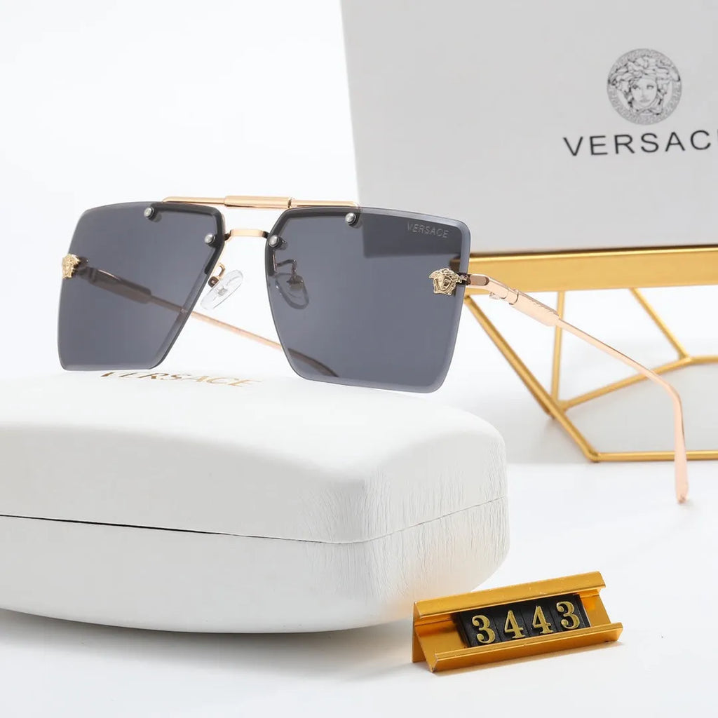 Frameless Double Bridge Polarized Sunglasses O946684