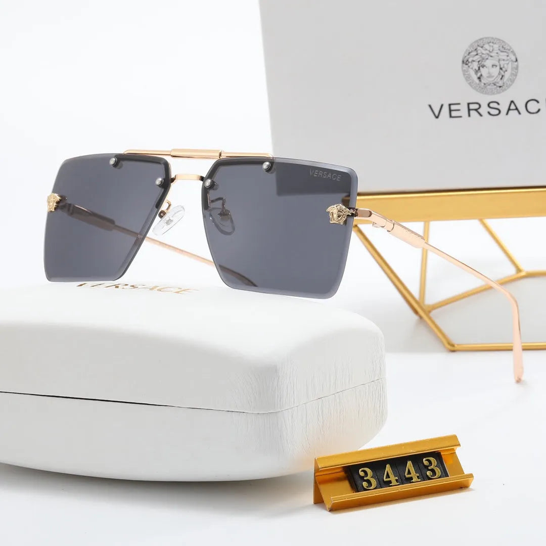 Frameless Double Bridge Polarized Sunglasses O946684