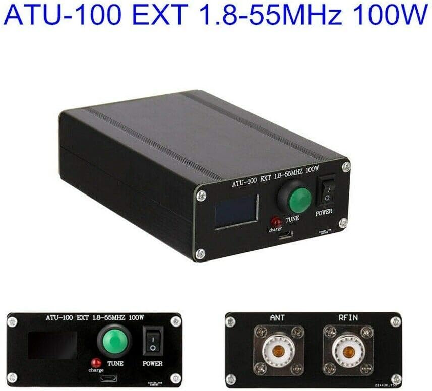 ATU100 Automatic Antenna Tuner 1.8-50MHz 0.96 OLED Assembled Case Pack of 2 Y54321