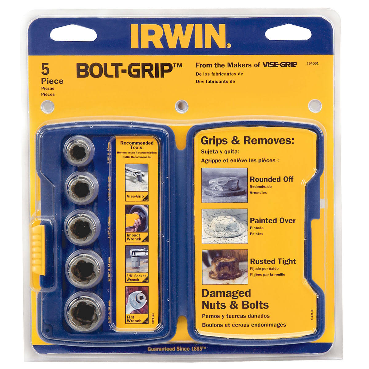 5-Piece Bolt Extractor Set X4483