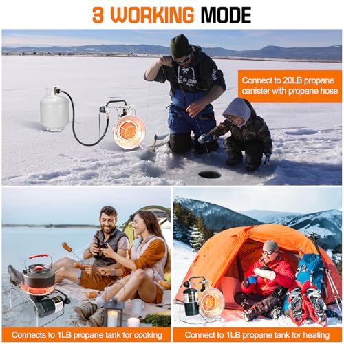 Portable Propane Heater/Cooker S590367