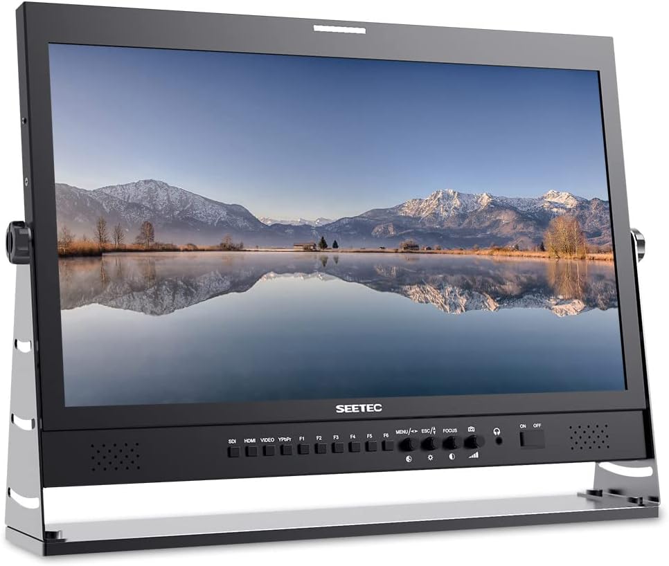 21.5 Inch Broadcast Production LCD Monitor 3G SDI 4K HDMI IPS Full HD J34632