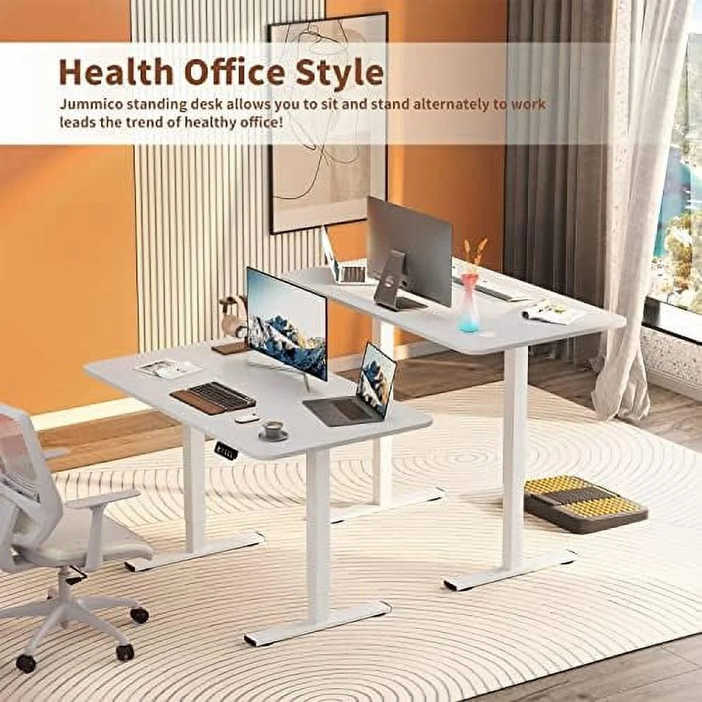 Electric Adjustable Standing Desk 55 x 24 with Memory Preset J1058