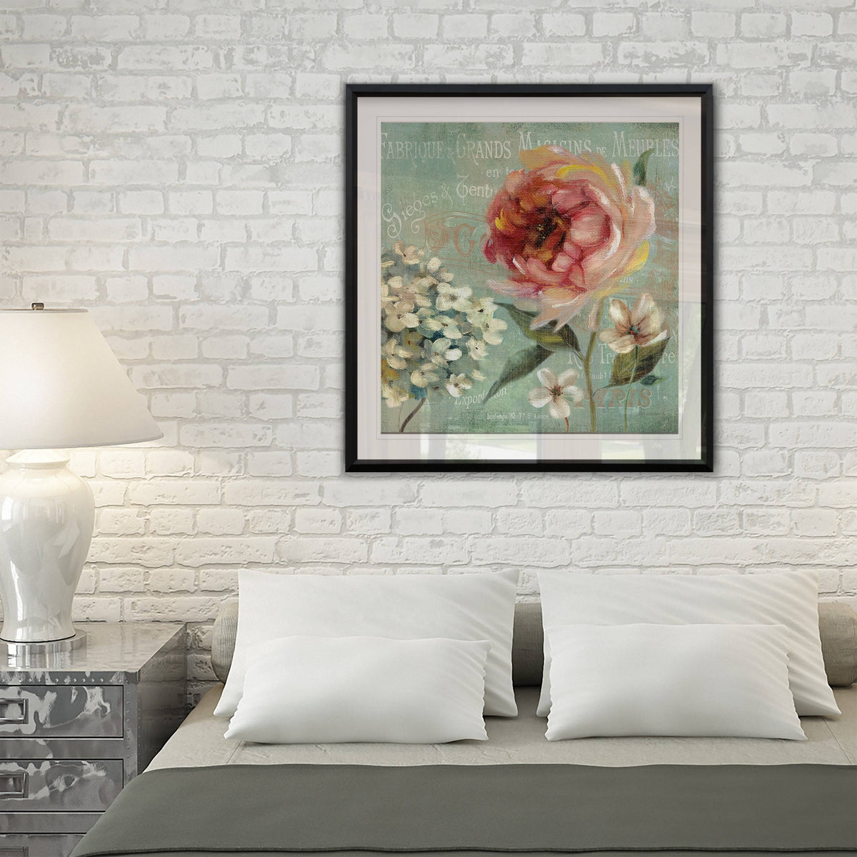 Framed Giclee Print 32x32 E27615