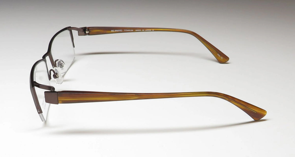 Titanium Lightweight Half-Rimless Eyeglass Frame A1983