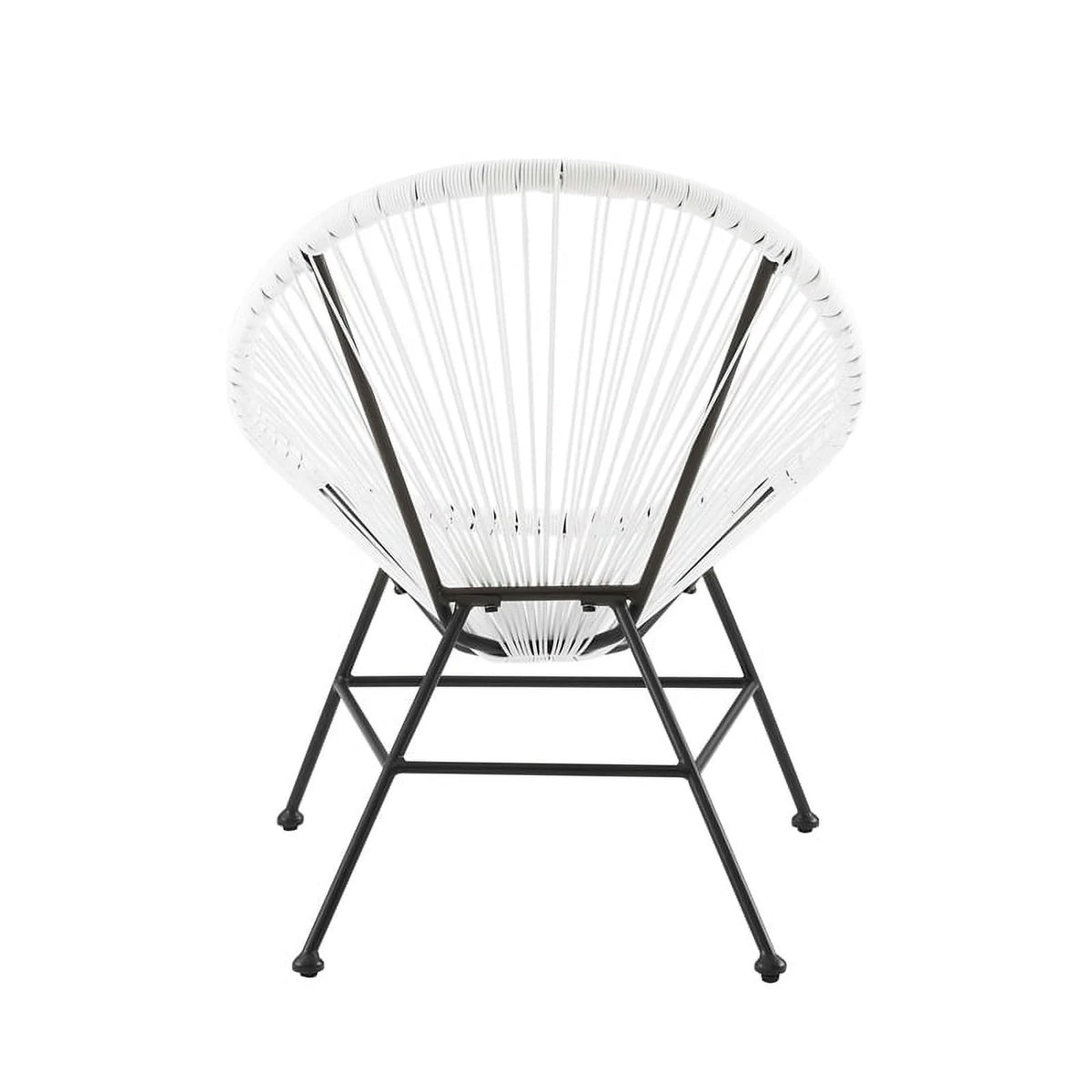 3-Piece Set with 2 Single Chairs and Loveseat in White L8329