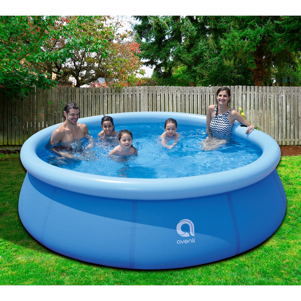 10 Ft x 30 In Inflatable Swimming Pool O288