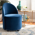 Navy Blue Bucket Chair L4373