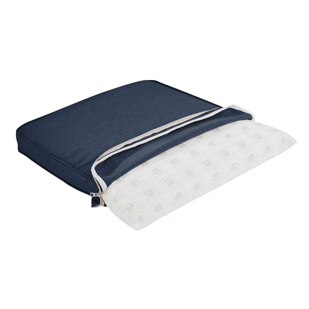 Square Patio Dining Seat Cushion, 20"W x 20"D x 2"T B844