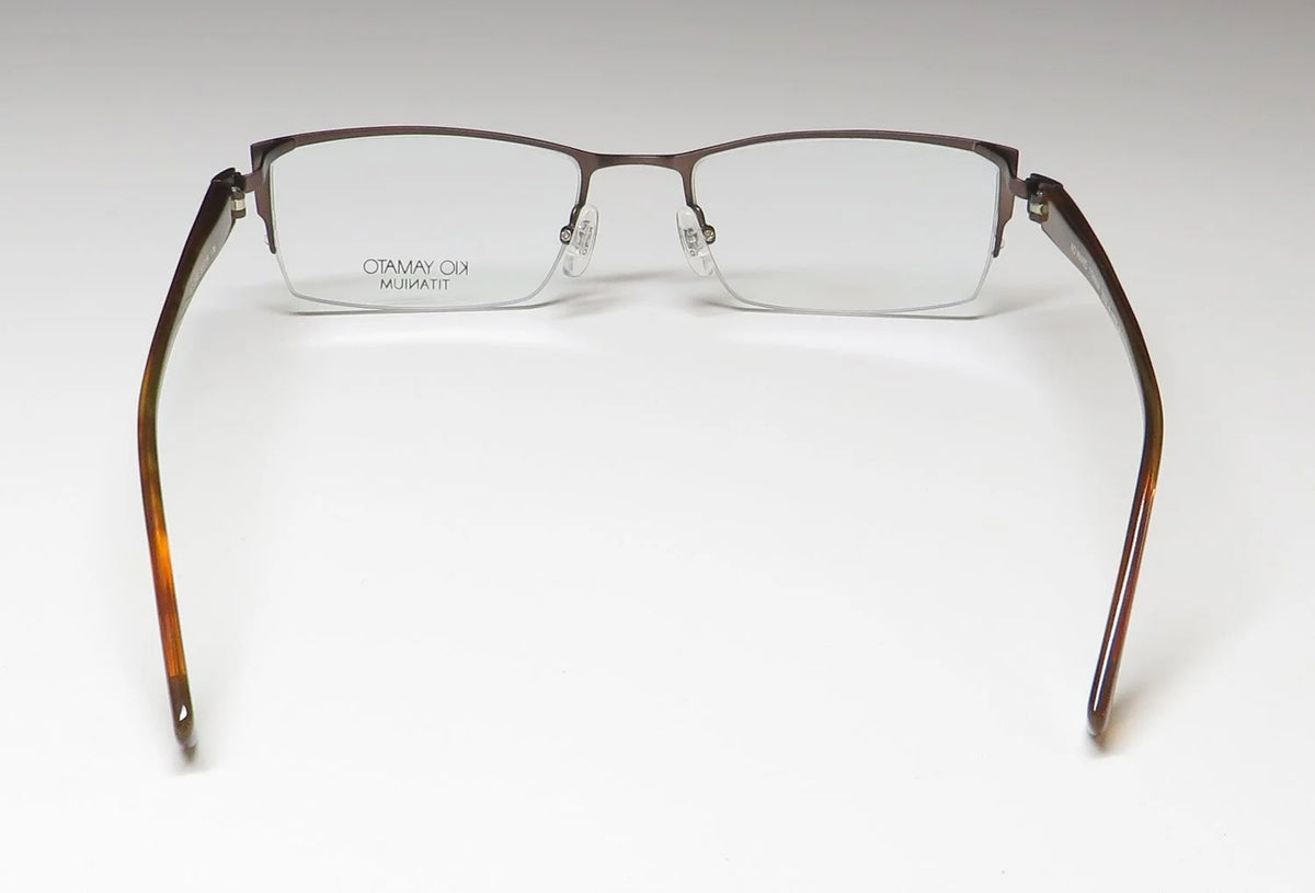 Titanium Lightweight Half-Rimless Eyeglass Frame A1983