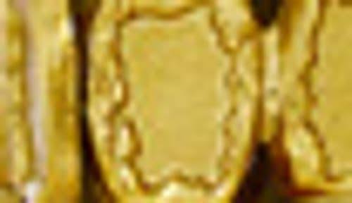 Gold Aluminum Candle Holder 19 X468