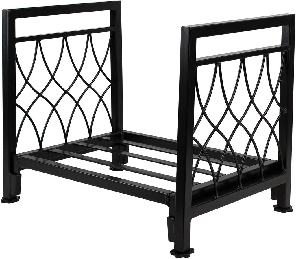 Firewood Rack Indoor Outdoor Heavy Duty Steel Log Rack F3761