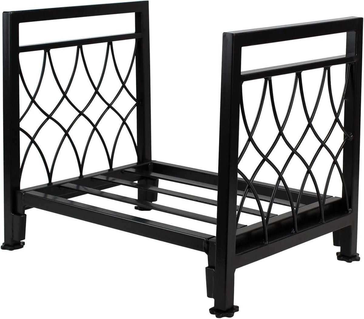 Firewood Rack Indoor Outdoor Heavy Duty Steel Log Rack F3761