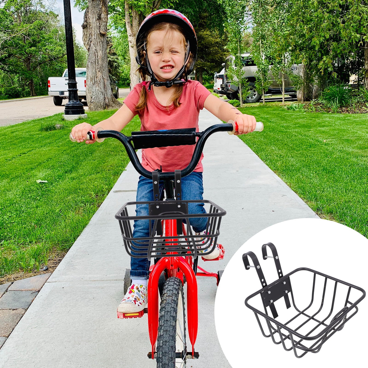 Metal Bike Handlebar Basket I482
