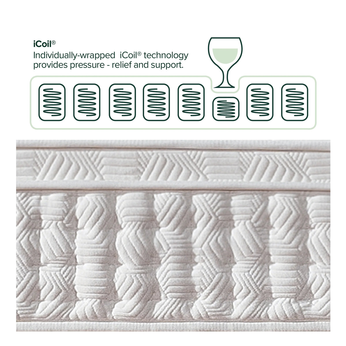 12 Hybrid Mattress Full W661