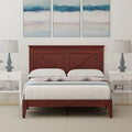 Solid Wood Platform Bed Full M673