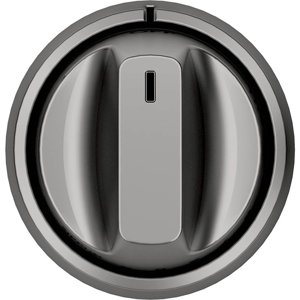 5 Brushed Black Gas Cooktop Knobs E6176