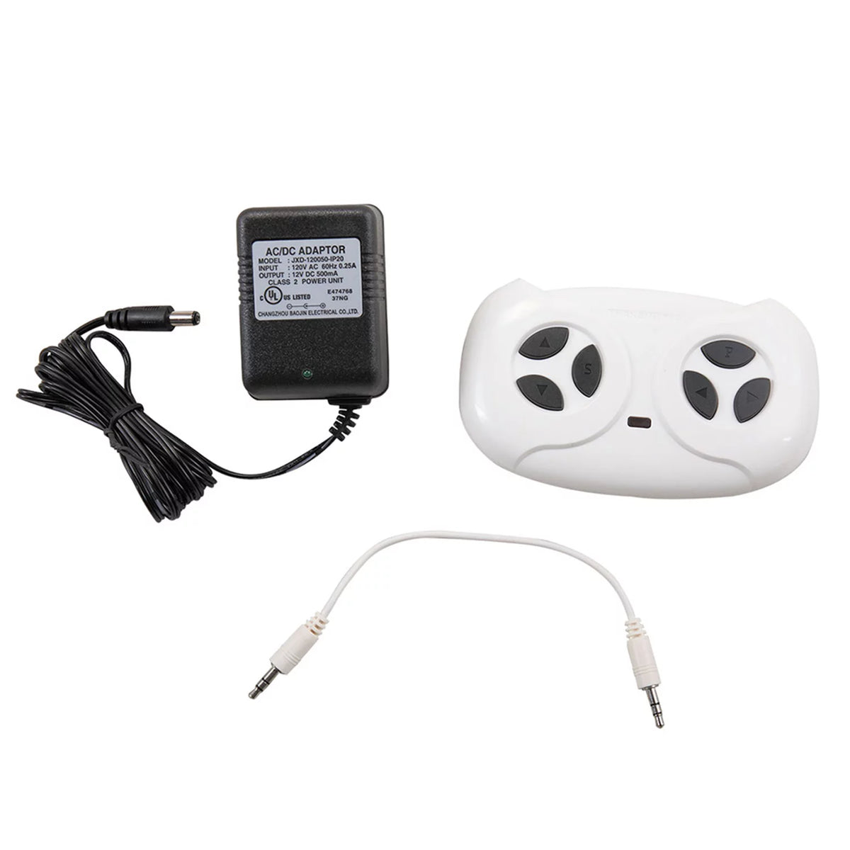 12V Powered Ride On Police Car with Parental Remote Control, Black Y9676