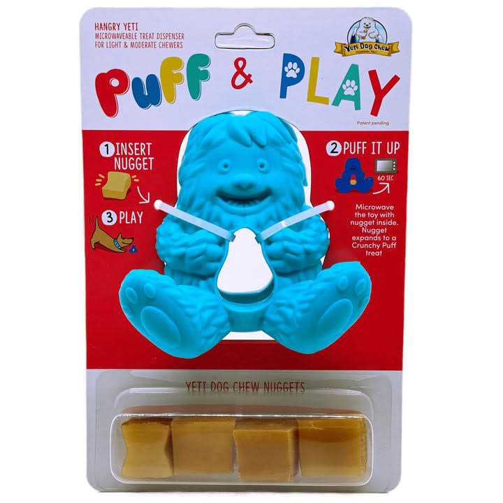 Dog Puff & Play Toy V88052