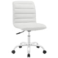 White Faux Leather Office Chair E326608