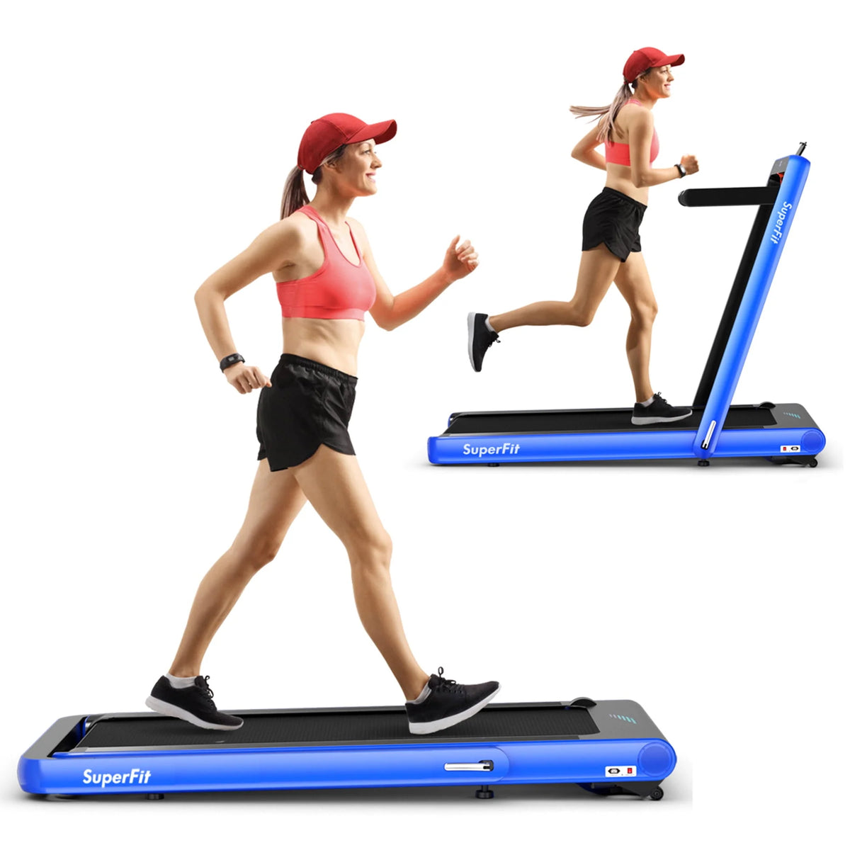 2 in 1 Folding Treadmill P384