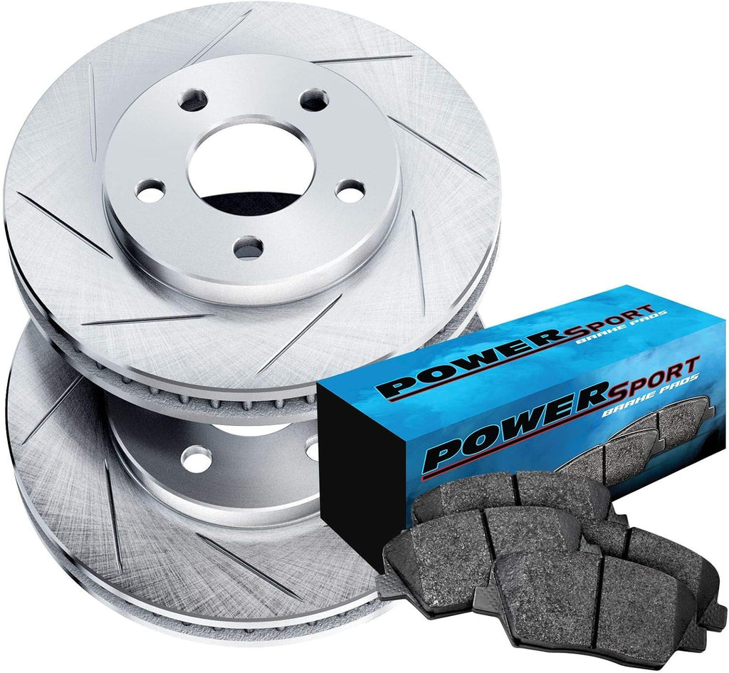 Slotted Brake Rotors and Semi Met Pads J52112