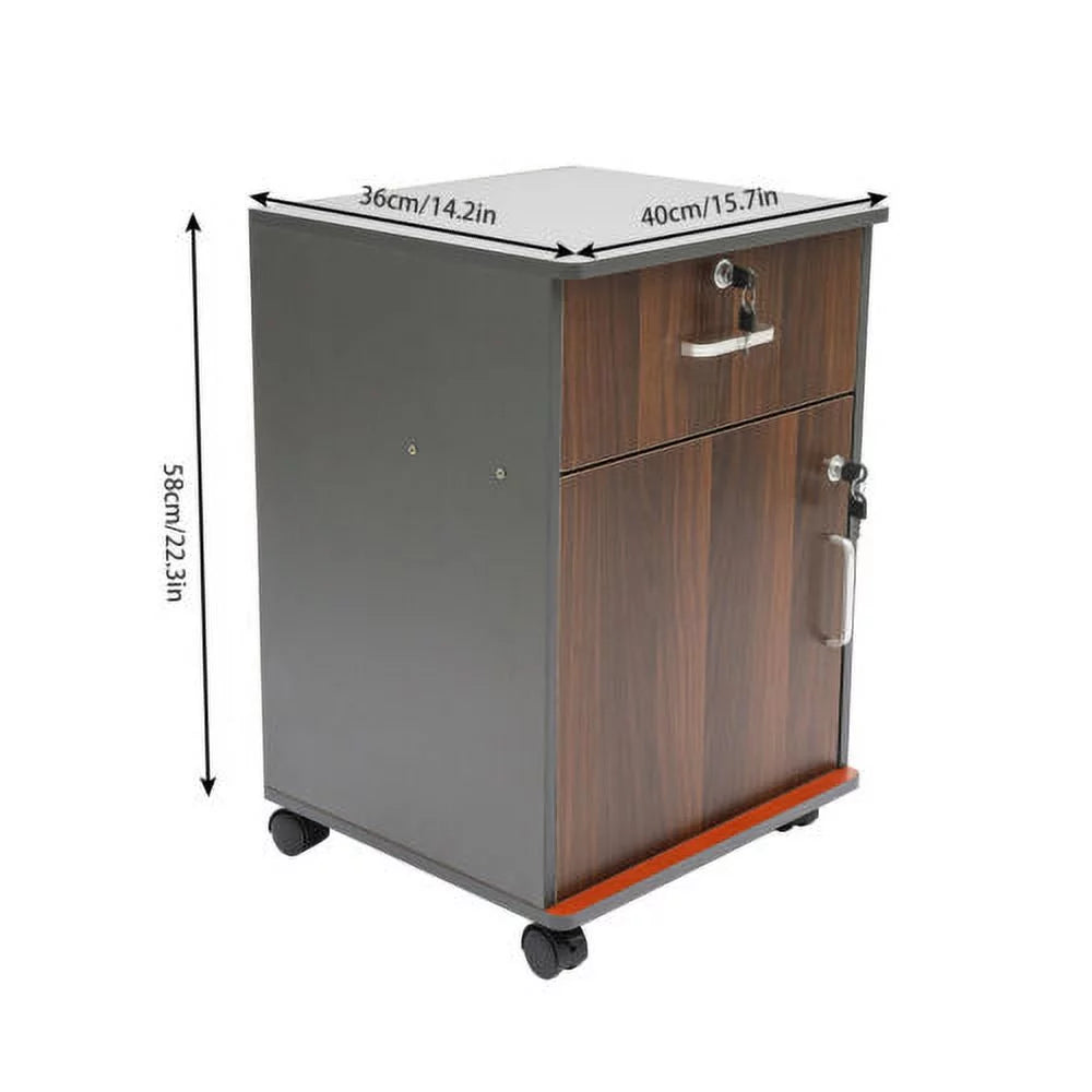 Mobile File Cabinet with Drawer I29392