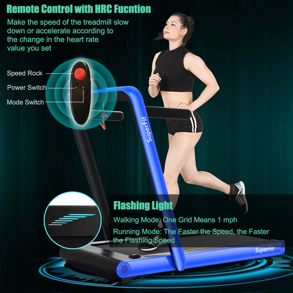 2 in 1 Folding Treadmill P384
