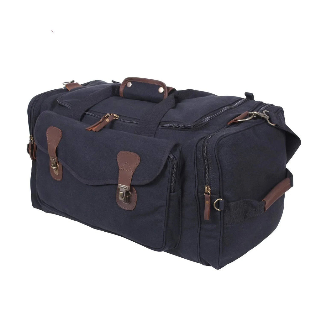 Coyote Brown Canvas Long Weekend Bag T52196