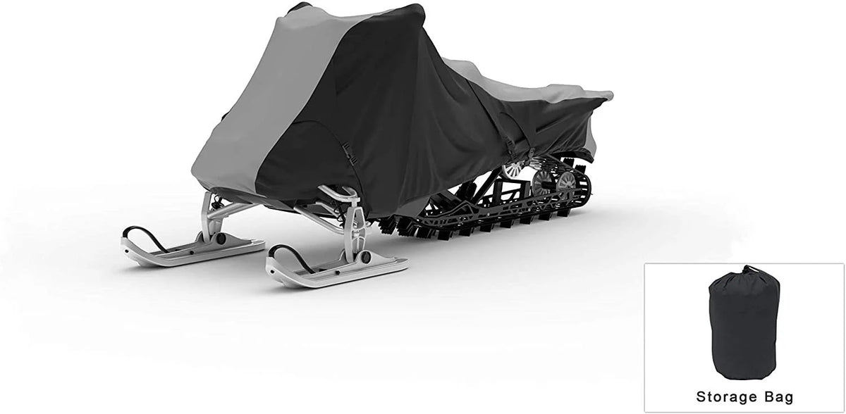 Snowmobile Cover with Built-in Securing Straps Q6945