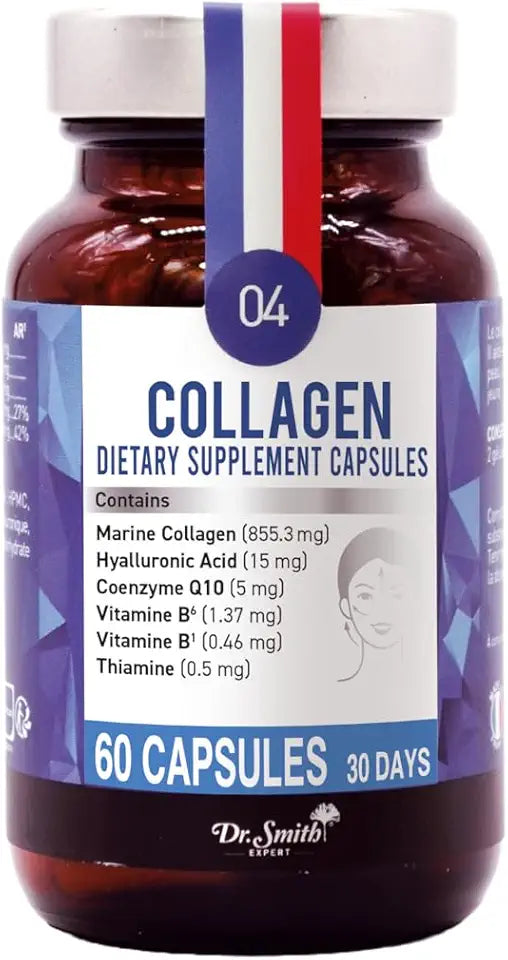 Marine Collagen Hyaluronic Acid Vitamin B1 B6 COQ10 H330