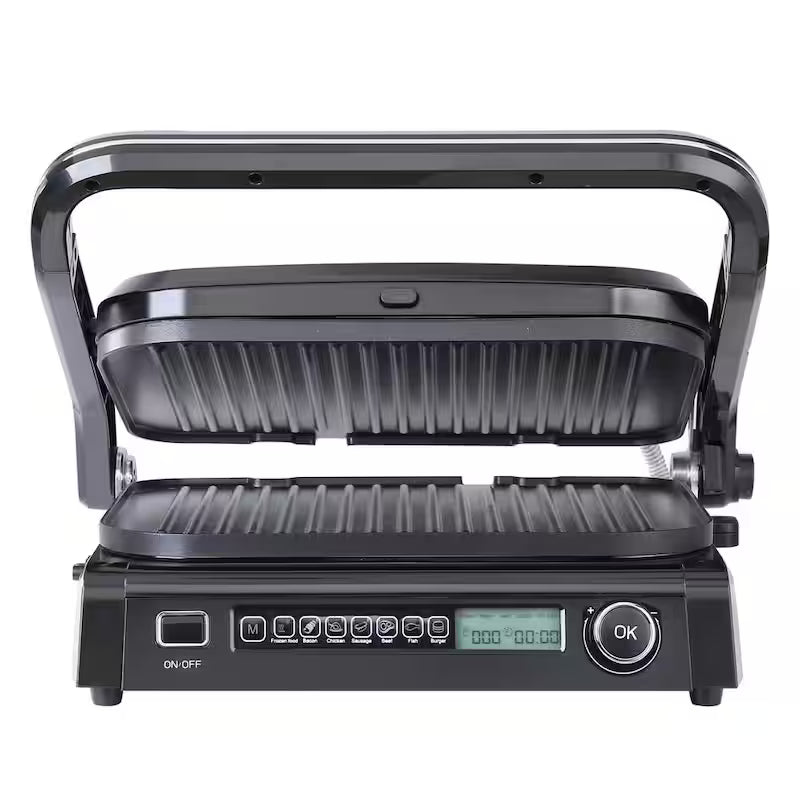 Commercial Electric Griddle 1800-Watt Stainless Steel Grill C1267