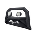Black Powdercoat Bull Bar with 4.5in Cube LED Kit P3870