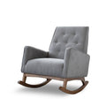 Light Gray Rocking Chair W761567