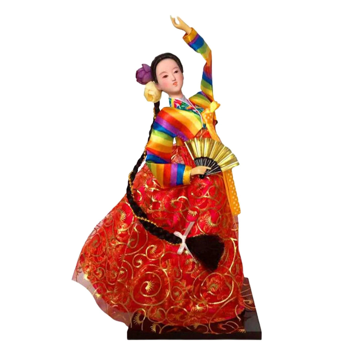 27 cm Asian Vintage Doll Y967