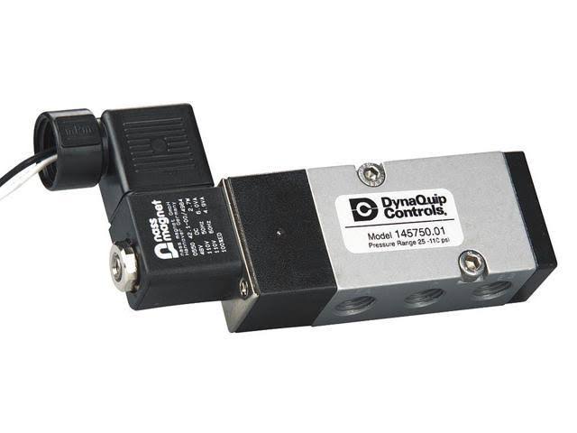 Solenoid Air Control Valve, 1/4 In, 12Vdc E30442