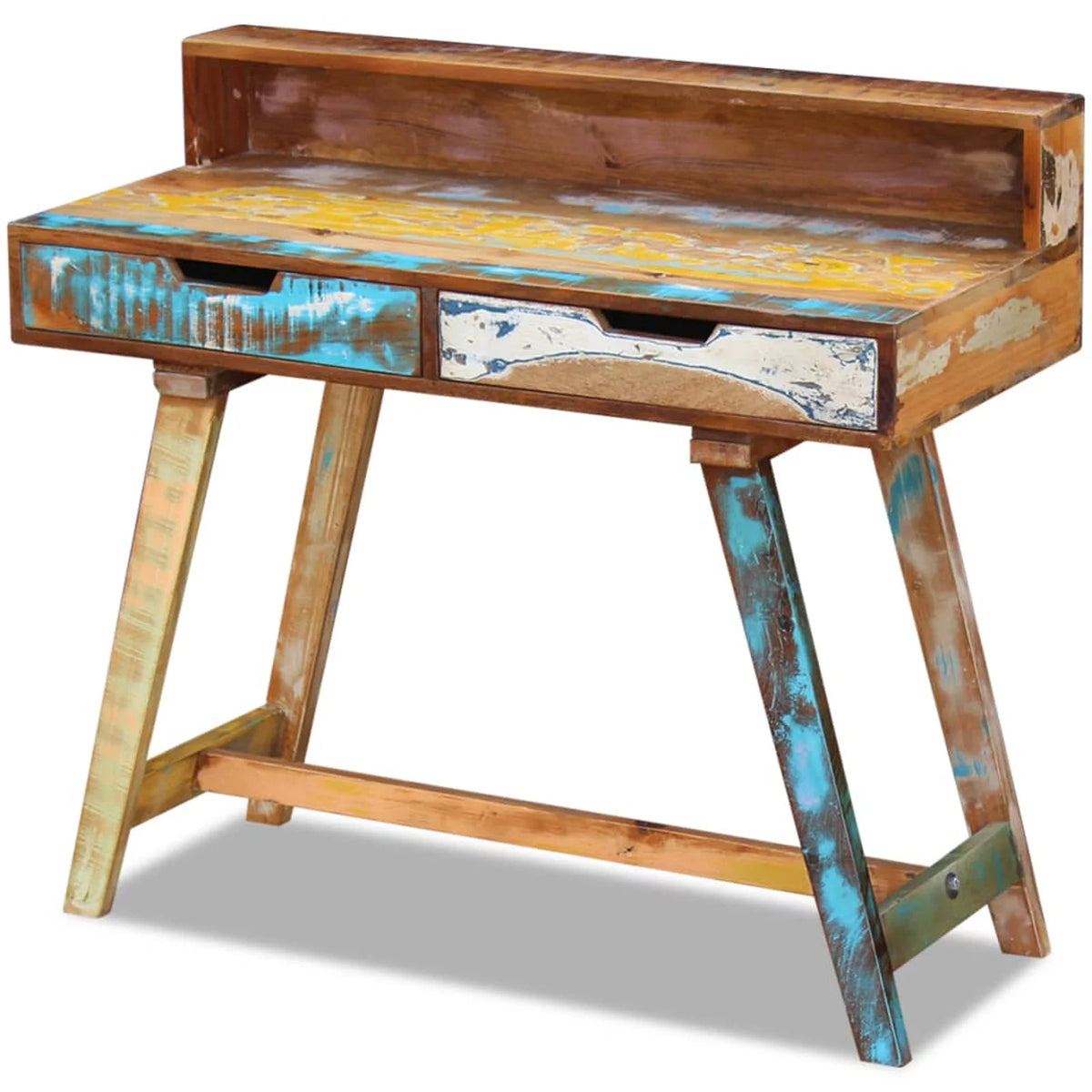 Solid Reclaimed Wood Desk S710