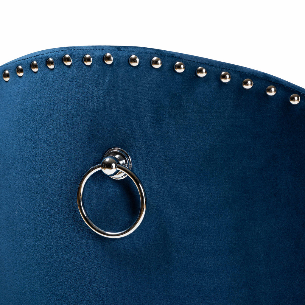 Navy Blue Bucket Chair L4373