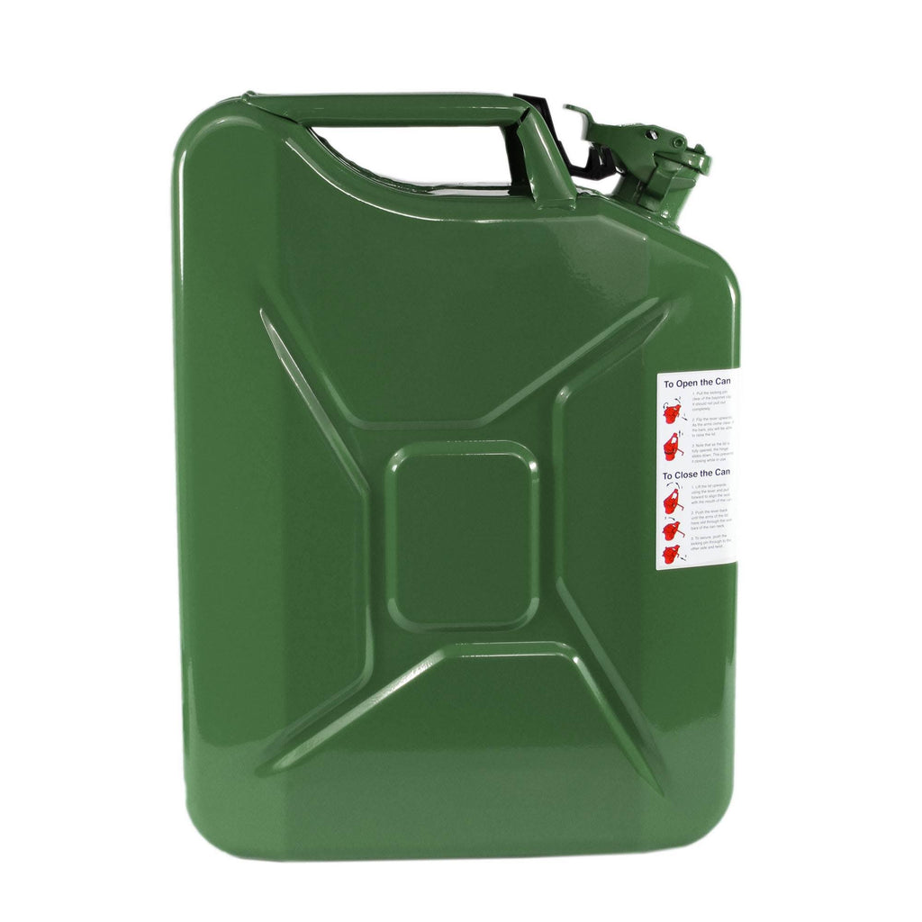 Green 5.3 Gallon Jerry Can with Spout O293