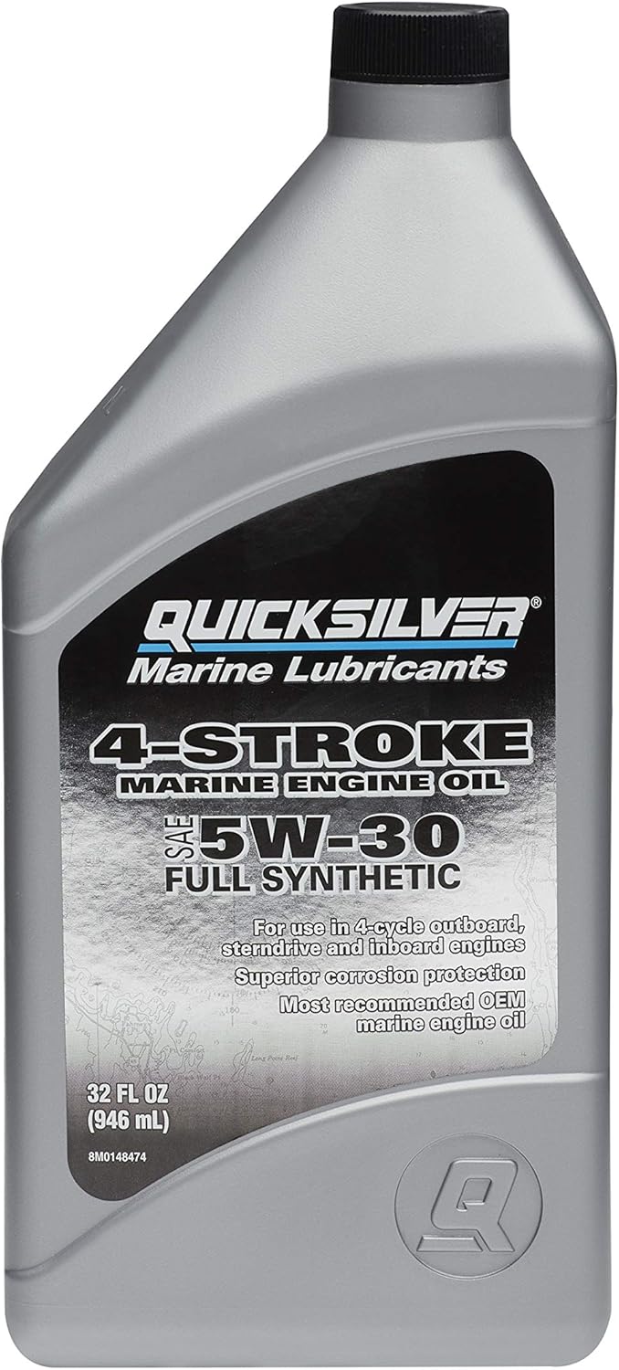 5W-30 Full Synthetic Marine Engine Oil Pack of 2 I952796