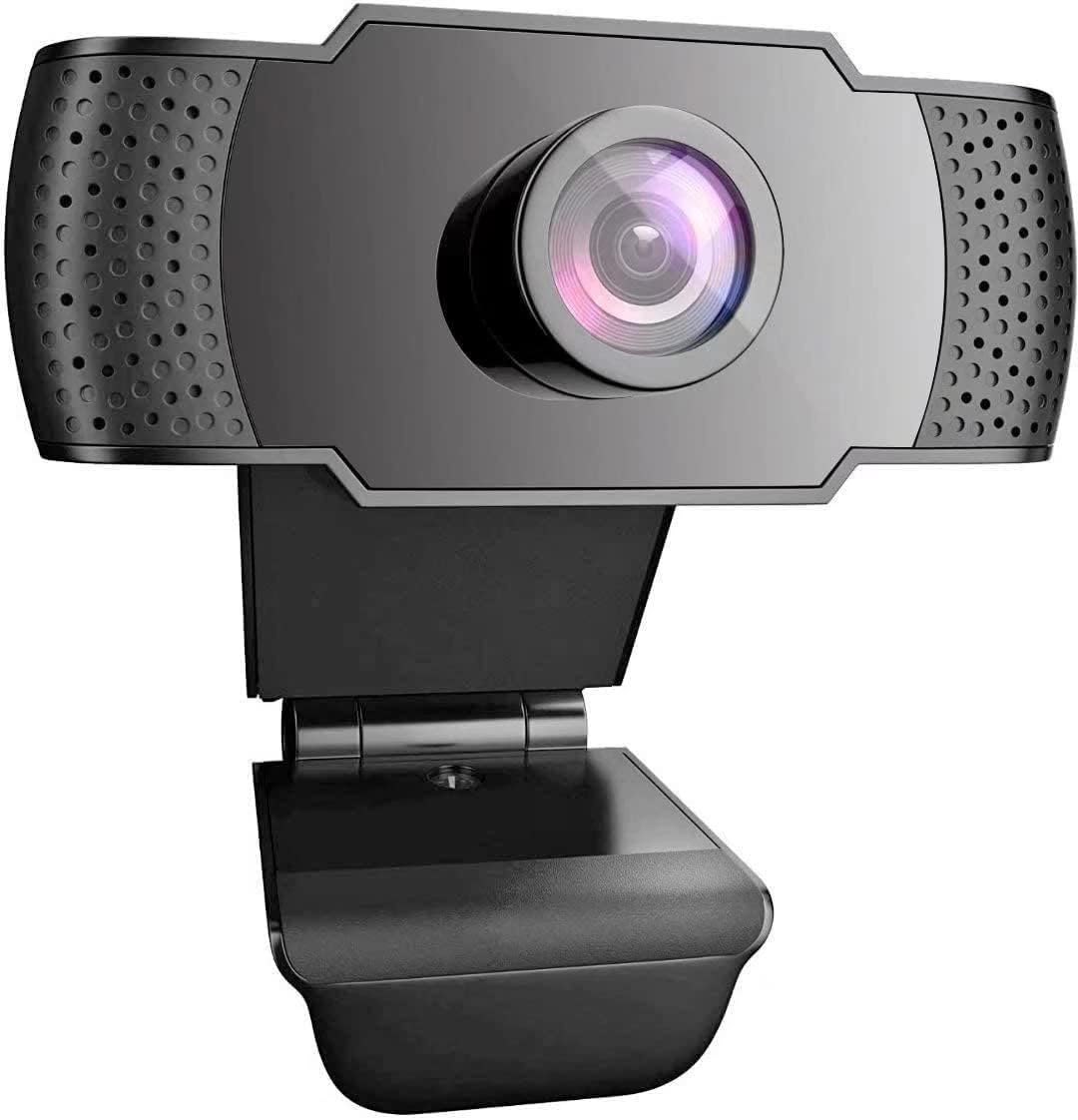 1080P Webcam with Microphone, USB2.0, Rotatable, Pack of 2 P8899