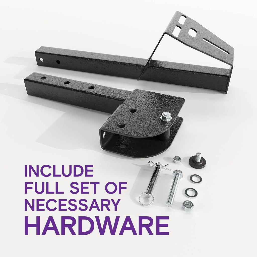 Foldable Trailer Hitch Tire Carrier for 2-inch Receiver N8013