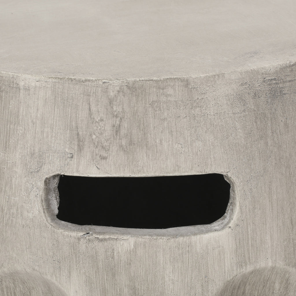 Concrete Accent Side Table G57513