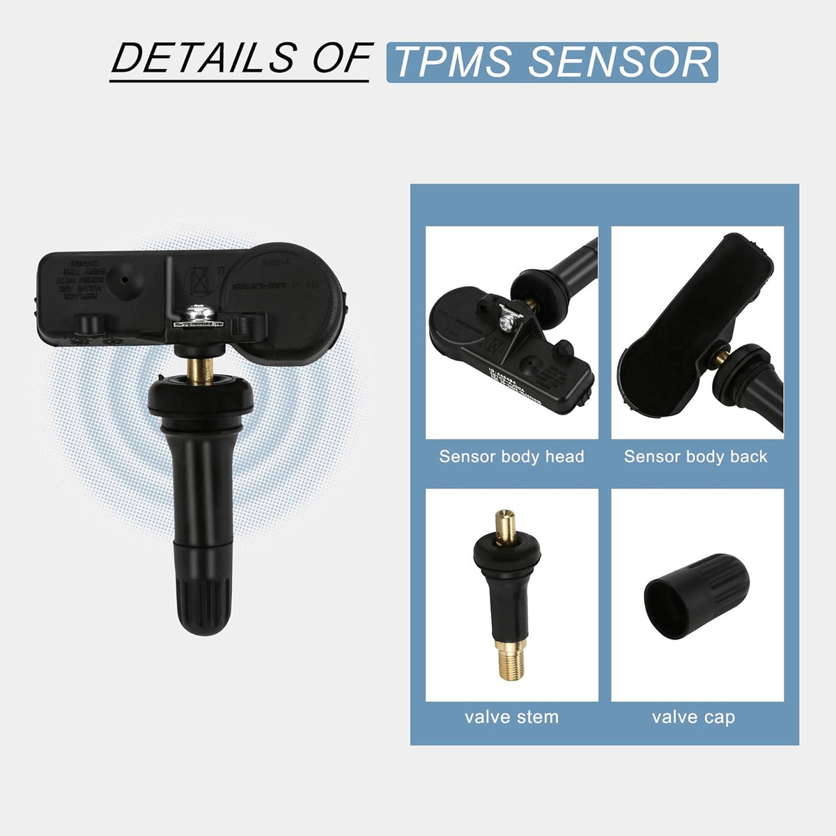 Subaru Tire Pressure Sensor 315MHZ TPMS Sensor 4 Pack G74965