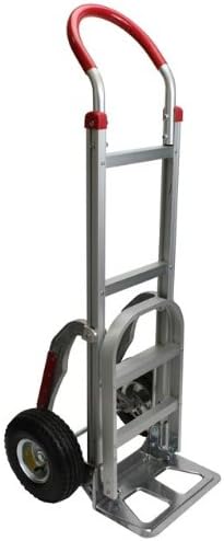 Aluminum Stair Climbing Hand Truck with 10 Pneumatic Wheels Z84091